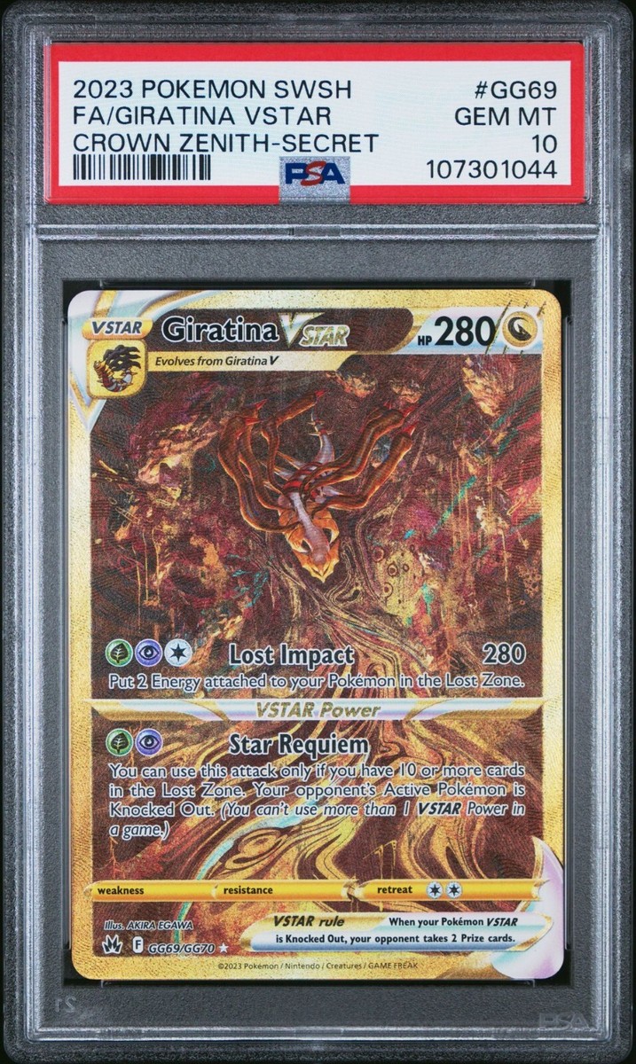 Pokémon TCG Professional Sports Authenticator (PSA) Grade 10 Pokémon TCG Professional Sports Authenticator (PSA) Grade 10