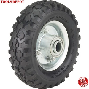 6in. Pneumatic Wheel and Tire-- 200-Lb. Capacity, Knobby Tread - Picture 1 of 2
