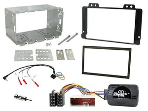 CONTROLES DE DIRECCIÓN DE CARA DOBLE DIN ANTRACITA CTKLR02 PARA LAND ROVER FREELANDER - Imagen 1 de 1