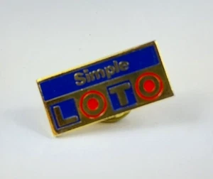 Pin's Pins FDJ Française des Jeux Loto Simple Bleu - Foto 1 di 2
