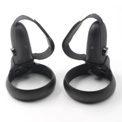 TNE Touch Controller Hand Grip Strap & Lens Dust Cover for Oculus Quest 1 Headset