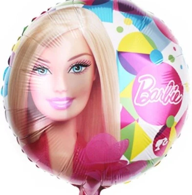 Balloon 18" Barbie Pink  Foil Balloon  Mylar Birthday Party Gifts Princesses - Image 1 of 2