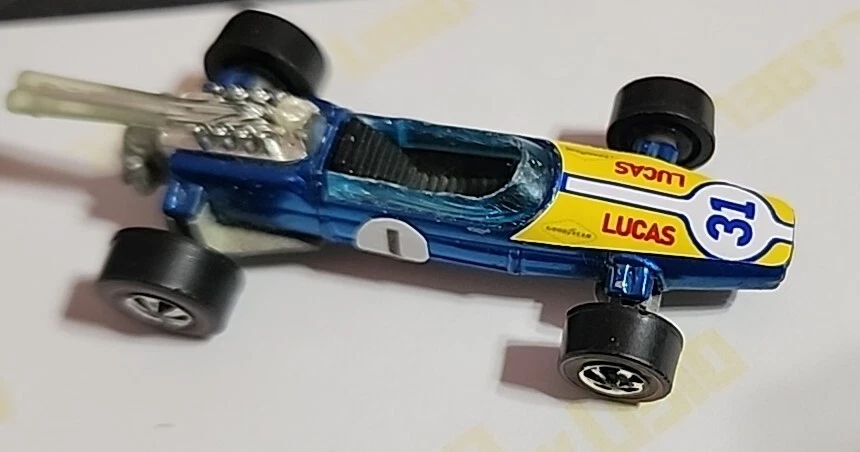 Pegatinas reproducción Hot Wheels Rash 1 coche azul 31 DIE CUT Foto 1 de 1