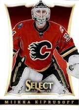 2013-14 Select Prizms #124 Miikka Kiprusoff NHL Calgary Flames Hockey
