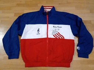 Olympics 1996 Atlanta USA Boxing Jacket Worn by Sonny Duncan Vintage Starter XL - Picture 1 of 11