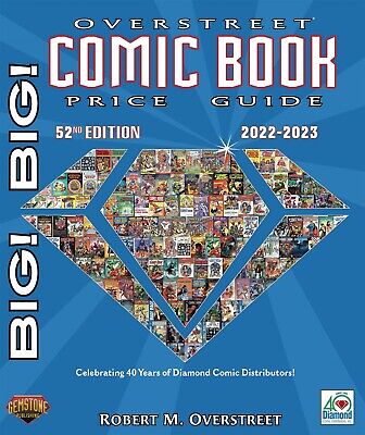 BIG! OVERSTREET 2022 2023 COMIC BOOK PRICE GUIDE #52 SC Dealer Edition DCD PX 40 • 45.29£