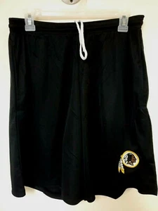 0724 Mens NFL WASHINGTON REDSKINS Polyester Jersey SHORTS W/Pockets - Picture 1 of 1