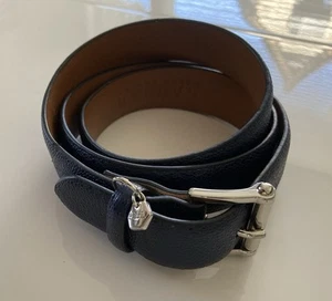 Cinturón Ralph By Ralph Lauren Azul Purpúreo Mujer Talla Pequeña Nuevo - Imagen 1 de 6