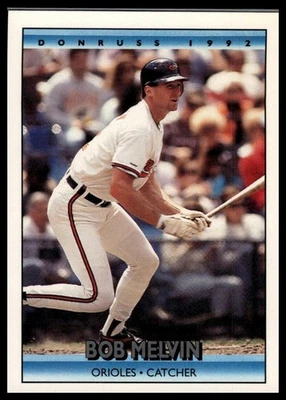1992 Donruss #231b Bob Melvin - Image 1 of 2