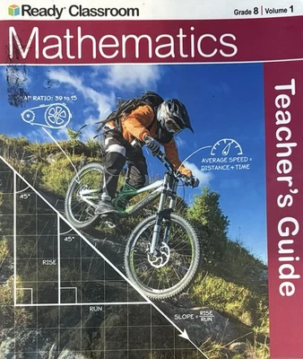 Curriculum Associates i-Ready Classroom Mathematics Grade 8 Teacher 2 Volumes Foto 1 de 3