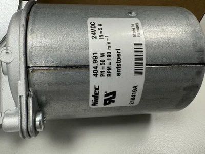 SWF VALEO NIDEC ITT 404.991 Getriebe Moto 24V Typ DCK31 Neu - Bild 1 von 4