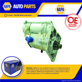 Starter Motor fits LAND ROVER DEFENDER L316 2.5D 98 to 16 NAPA NAD101240 Quality