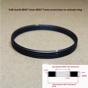M40 40x1mm Female to M42 42x1mm Male M40-M42 Thread Adapter Ring - Picture 1 of 5