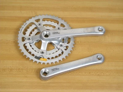 Juego de bielas triples Shimano Deore 110 BCD FC-MT60 175 mm SG 46/36/28 - ¡Limpio! Foto 1 de 4