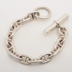 Hermès Chaîne d'Ancre MM Bracelet 13 Links 925 49.7g - Picture 1 of 6