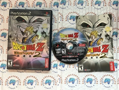 Dragonball Z Budokai 2 Playstation 2 PS2 Complete w/ Manual Tested & Working - Image 1 of 4