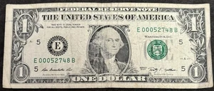 2009 Richmond $1 Bill Low Serial Number Triple Solid 000’s Gas Pump Error Note - Picture 1 of 2