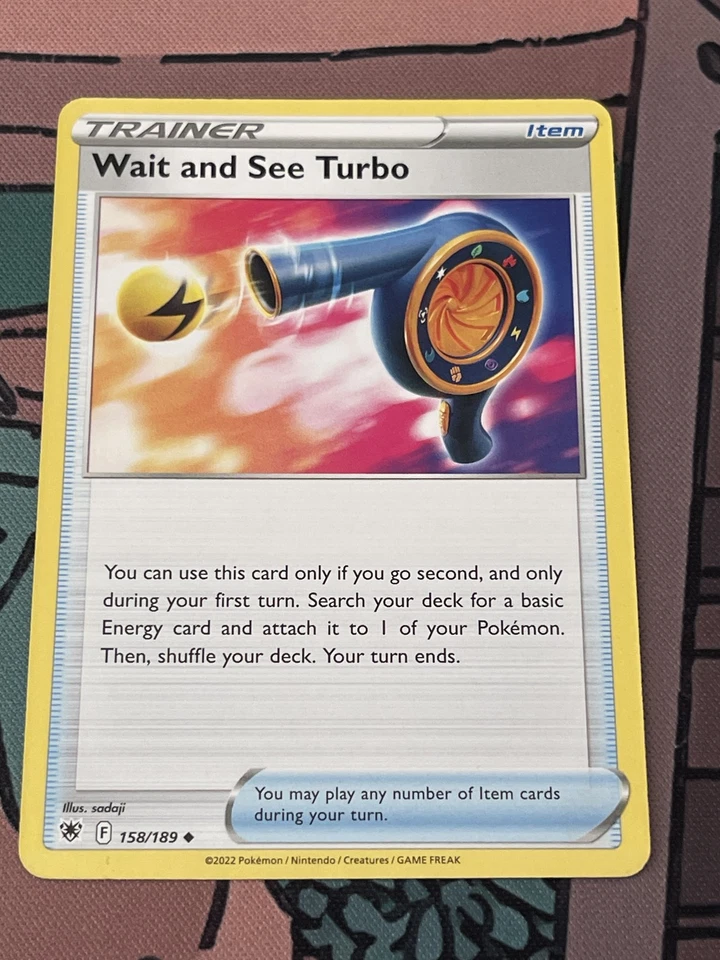 Wait and See Turbo Uncommon SWSH10: Astral Radiance 158/189 LP - Image 1 of 1