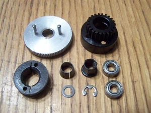Fits Traxxas 3.3 T-maxx Clutch 22t 22 Bell Gear Flywheel Bearings Spring TRA6542 - Picture 1 of 2