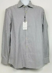 Camisa de vestir para hombre Robert Graham 42 16.5 Harry RC RGD1114 púrpura a rayas nueva con etiquetas $148 - Imagen 1 de 11