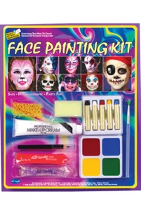 Brand New Face Painting Makeup Kit Halloween Costume Accessory - Picture 1 of 1