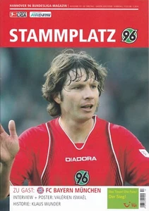 Programm Hannover 96 - FC Bayern München 17.02.2008  - 1. Liga 2007/2008 - Bild 1 von 1