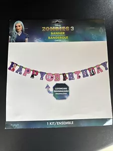 Zombies 3 Disney Film Happy Birthday Banner Party Dekoration NEU - Bild 1 von 7