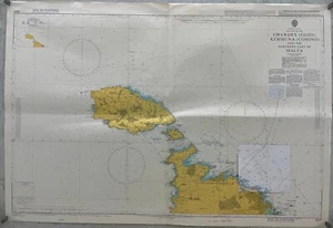 Mapa marítimo del Almirantazgo 2537 Ghawdex (Gozo), Kemmuna y la parte norte de Malta - Imagen 1 de 11