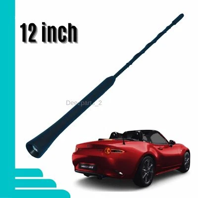 Antena 12" Negra para Mazda MX-5 (2007-2021) Foto 1 de 4