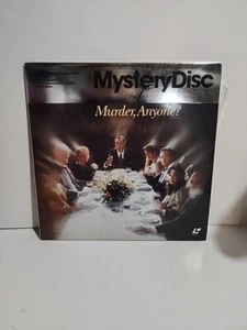 Mystery Disc Murder Anyone? First Video Disc Game Laserdisc -EXTRA LDs SHIP FREE - Picture 1 of 3