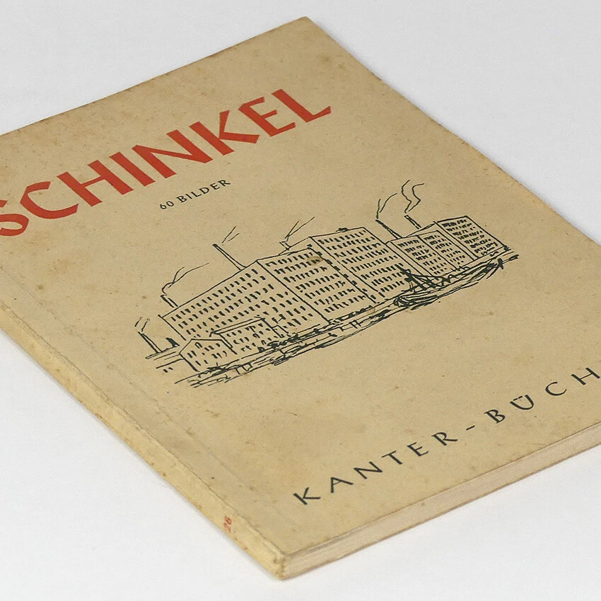 Karl Friedrich Schinkel Architect Photo Book w/60 pictures Berlin Painter German - Image 1 of 1