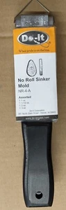 Do It D3244 rollfreie Sinkerform 1 1-1/2 2 3 Unzen (4 Hohlräume) NR-4-A - Bild 1 von 6