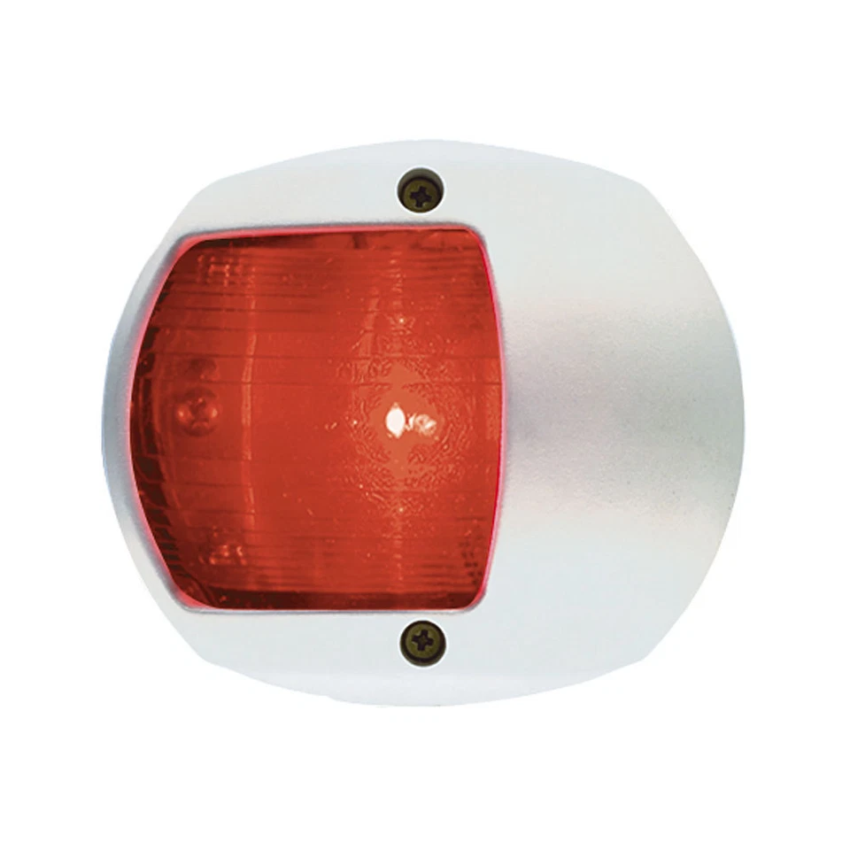 Perko LED Side Light - Red - 12v - White Plastic Housing model 0170WP0DP3 - Image 1 of 1
