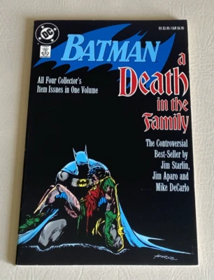 BATMAN: A DEATH IN THE FAMILY #1 TPB (1988) DC COMICS 1ST PRINTING - Image 1 of 4