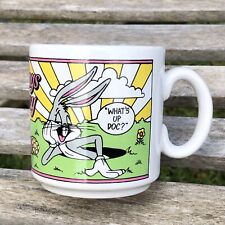 Vintage 1991 Bugs Bunny Easter Small Ceramic Mug Cup Looney Tunes
