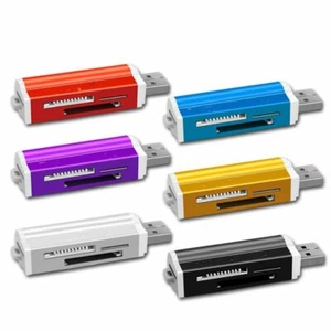 All in One Multi USB Card Reader Support all Micro M2 SD/MMC/SDHC... Top Quality - Picture 1 of 12