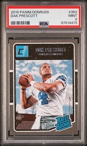 2016 Donruss - Rated Rookies #362 Dak Prescott (RC) - Picture 1 of 2