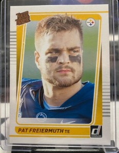2021 Donruss Rated Rookies Portrait #281 Pat Freiermuth - Pittsburgh Steelers