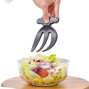 2PCS Salad Hands 6.1 Inch Salad Tongs Mixing Claws Pasta Servers Tossing Set - Picture 1 of 8