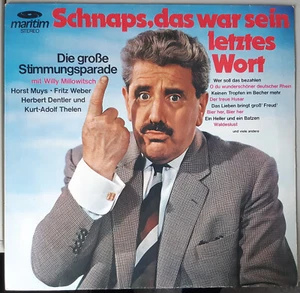 Various – Schnaps, Das War Sein Letztes Wort  (Maritim) - Bild 1 von 4