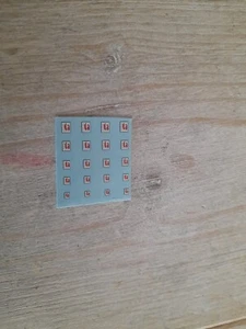 1/18 1:20  SENNA Helmet Car Logo F1 Decals 1990s Era Waterslide Replace - Picture 1 of 3