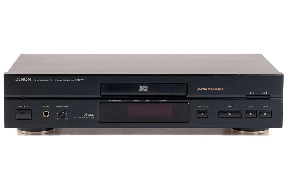 Denon DCD-735 CD Player + FB / CD-R RW Toslink / gewartet 1 Jahr Garantie [2] - Bild 1 von 4