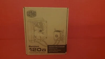 Cooler Master Seidon 120V RL-S12V-24PK-R1 LGA Intel AMD Liquid CPU Cooler - Image 1 of 4