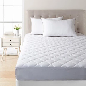 MATTRESS PROTECTOR Fully Fitted Full Cotton,Long Single/Split King/Long Double - Picture 1 of 6