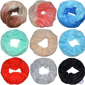 Schlauchschal Loopschal Loop Tuch Tücher Schals Sommerschal mit Strass Glitzer - Bild 1 von 40