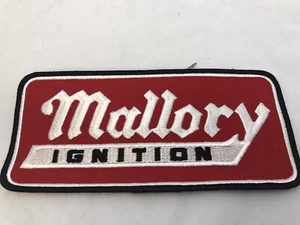 Parche Mallory Insignia de encendido Arrastre Carrera Muscle Car Speed Shop 4” X 8,75” ¡NUEVO! - Imagen 1 de 2