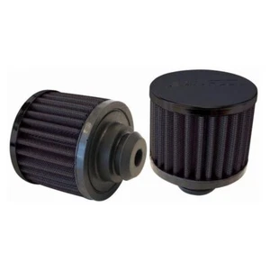 Aeroflow AF2271-1490 1-1/4" Push In Breather Filter 3" O.D,2-1/2" H,Black Top - Picture 1 of 1