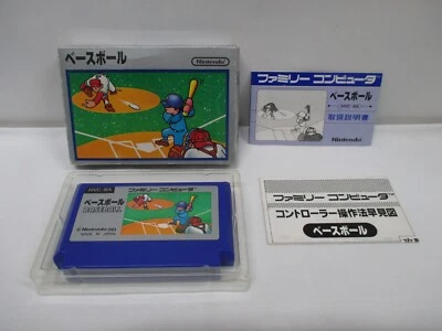 NES -- BASEBALL -- Box. Famicom, JAPAN Game Nintendo. 10511 - Image 1 of 4