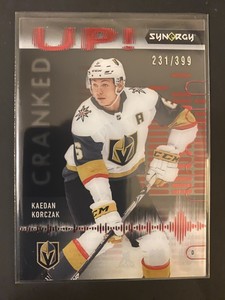 2022-23 Synergy Cranked Up Red #CU-KO Kaedan Korczak /399 - Vegas Golden Knights