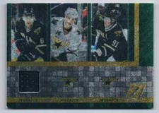 2010-11 ZENITH MOZAICS TREVOR DALEY JAMIE BENN BRAD RICHARDS JERSEY 1 COLOR CS